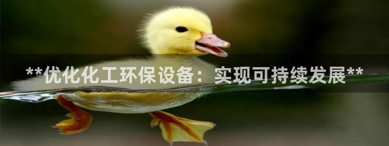 亿万集团：**优化化工环保设备：实现可持续发展**