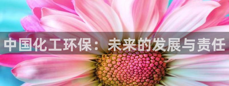 亿万国际游戏官网：中国化工环保：未来的发展与责任