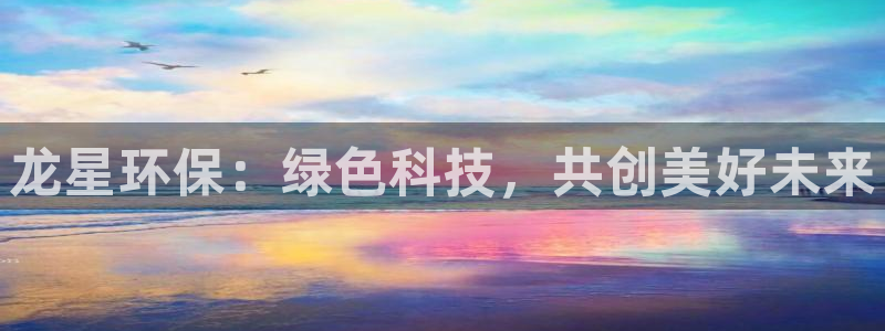 亿万购平台最新消息：龙星环保：绿色科技，共创美好未来