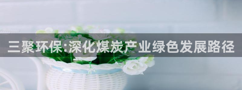 亿万先生m007：三聚环保:深化煤炭产业绿色发展路径