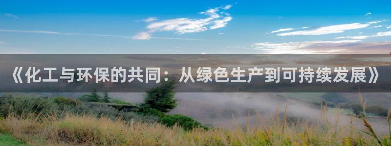 亿万首富游戏破解版无限钻石：《化工与环保的共同：从绿色生产到可持续发展》