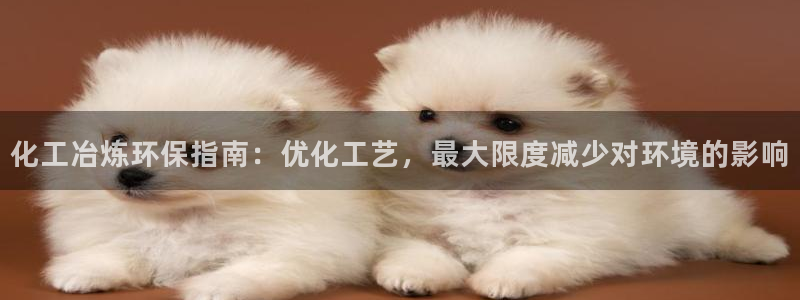 电视剧亿万：化工冶炼环保指南：优化工艺，最大限度减少对环境的影响