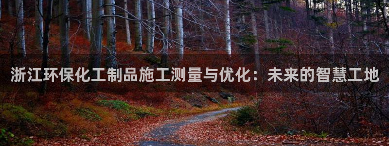 亿万先生客服：浙江环保化工制品施工测量与优化：未来的智慧工地