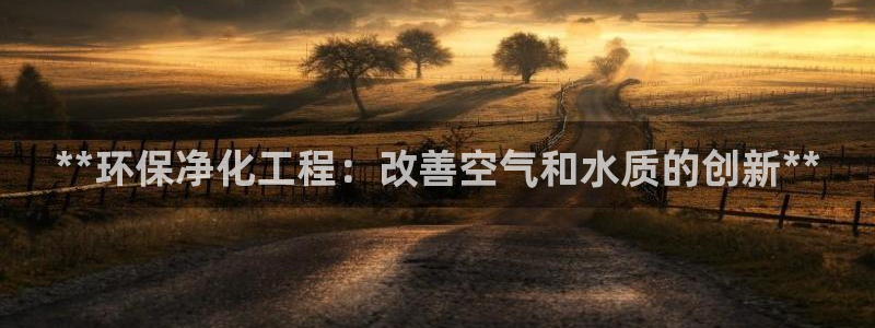 亿万先生官方登录网址：**环保净化工程：改善空气和水质的创新**
