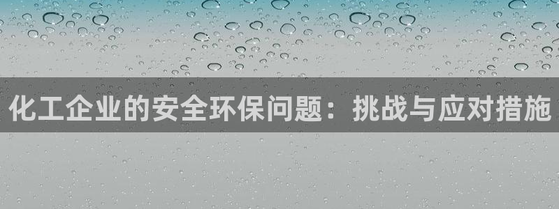 电影亿万：化工企业的安全环保问题：挑战与应对措施